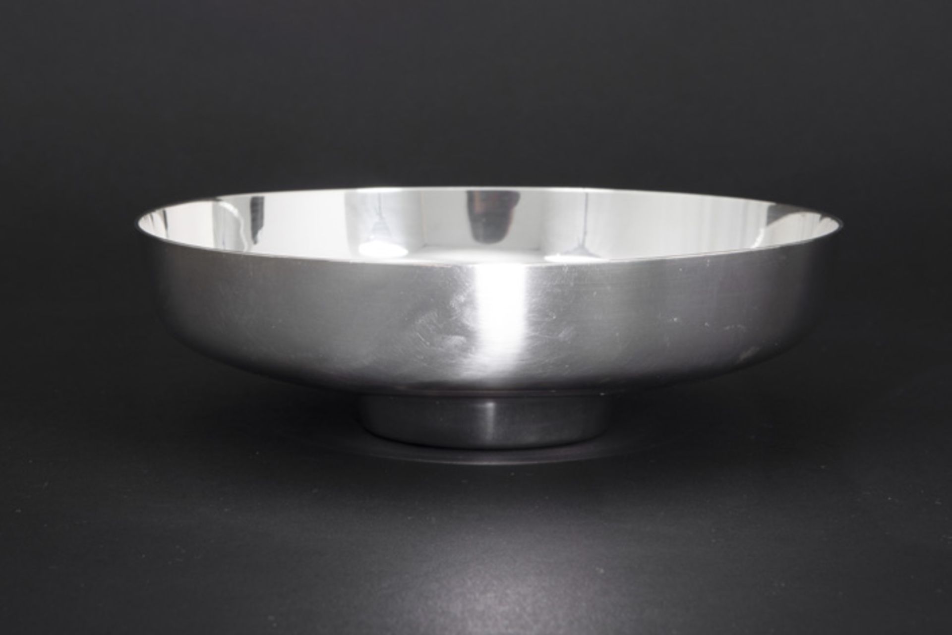 sixties' Henning Koppel design dish in Georg Jensen sterling marked silver - with his monogram|| - Image 3 of 4