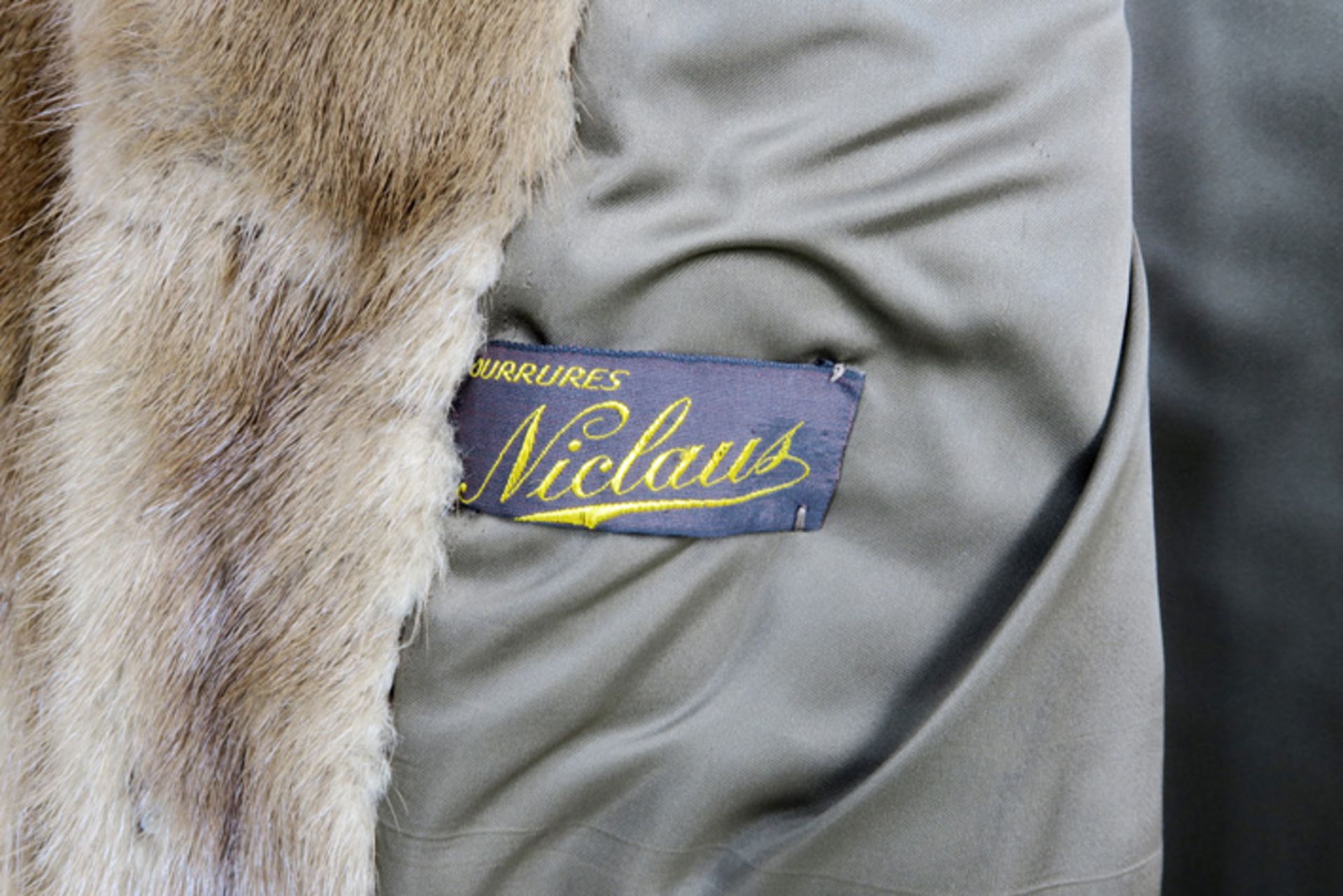 mink fur coat ||Bontmantel in lichtbruine nerts - Image 3 of 3