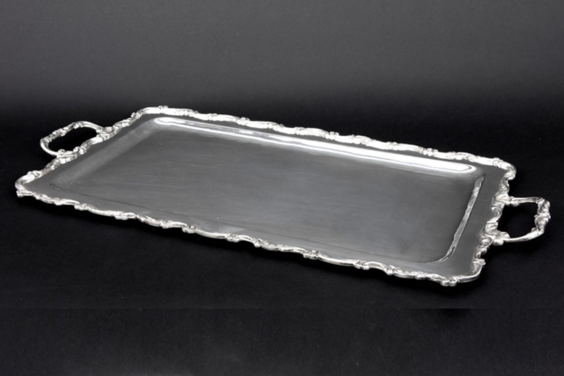 Mexican "Sanborns" (dinner) tray in marked silver||SANBORNS Mexicaanse dienplateau in massief - Image 2 of 2