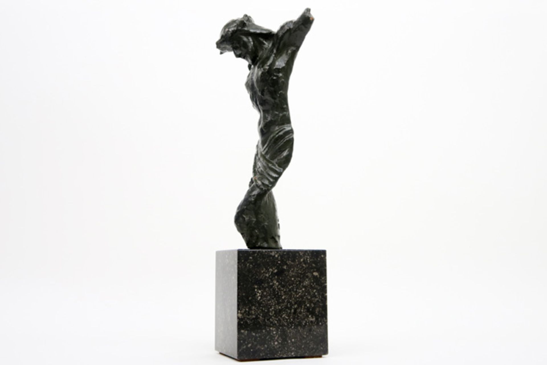 20th Cent. Belgian sculpture in terracotta signed Ernest Patris||PATRIS ERNEST (1909 - 1981) - Image 3 of 5