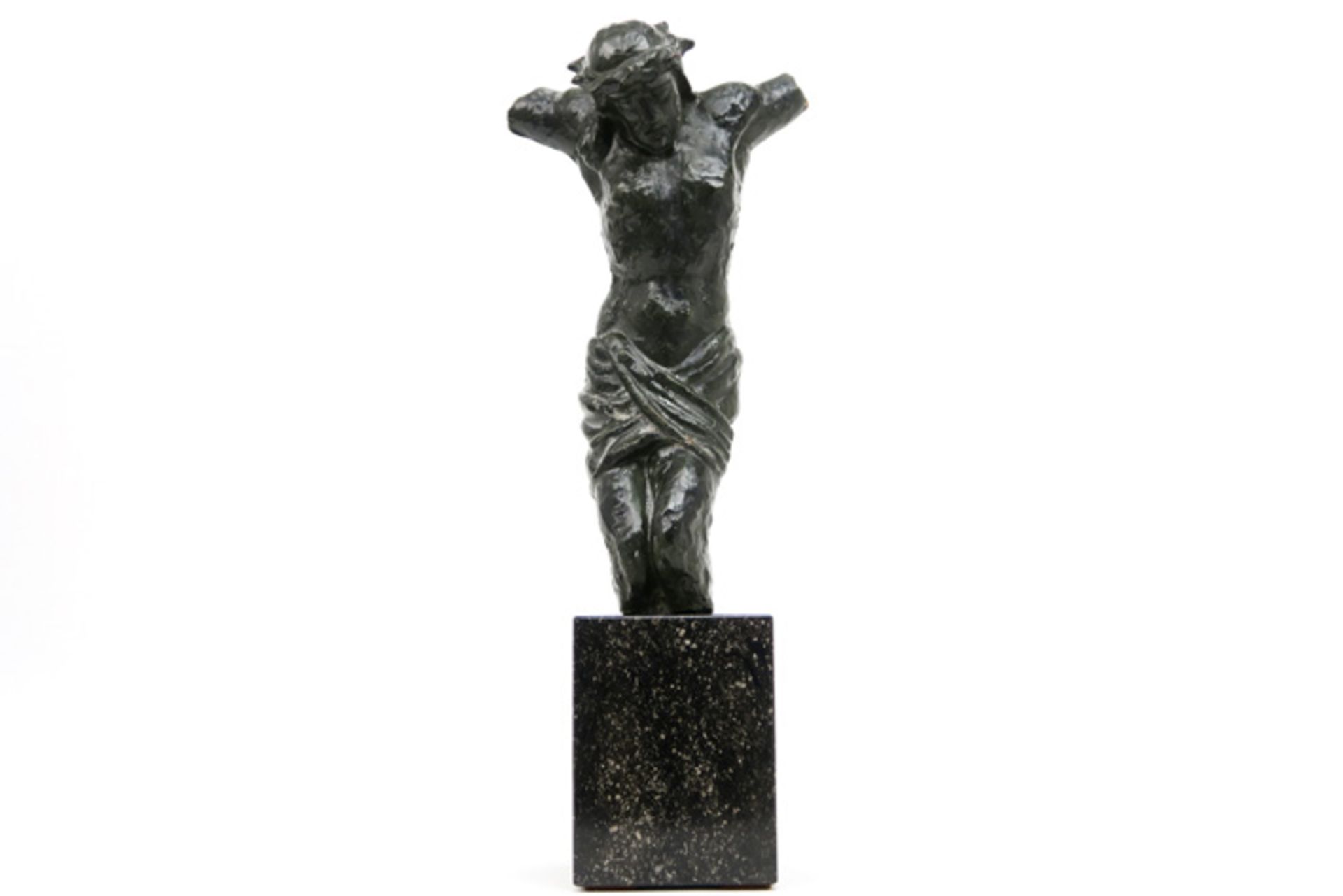20th Cent. Belgian sculpture in terracotta signed Ernest Patris||PATRIS ERNEST (1909 - 1981)