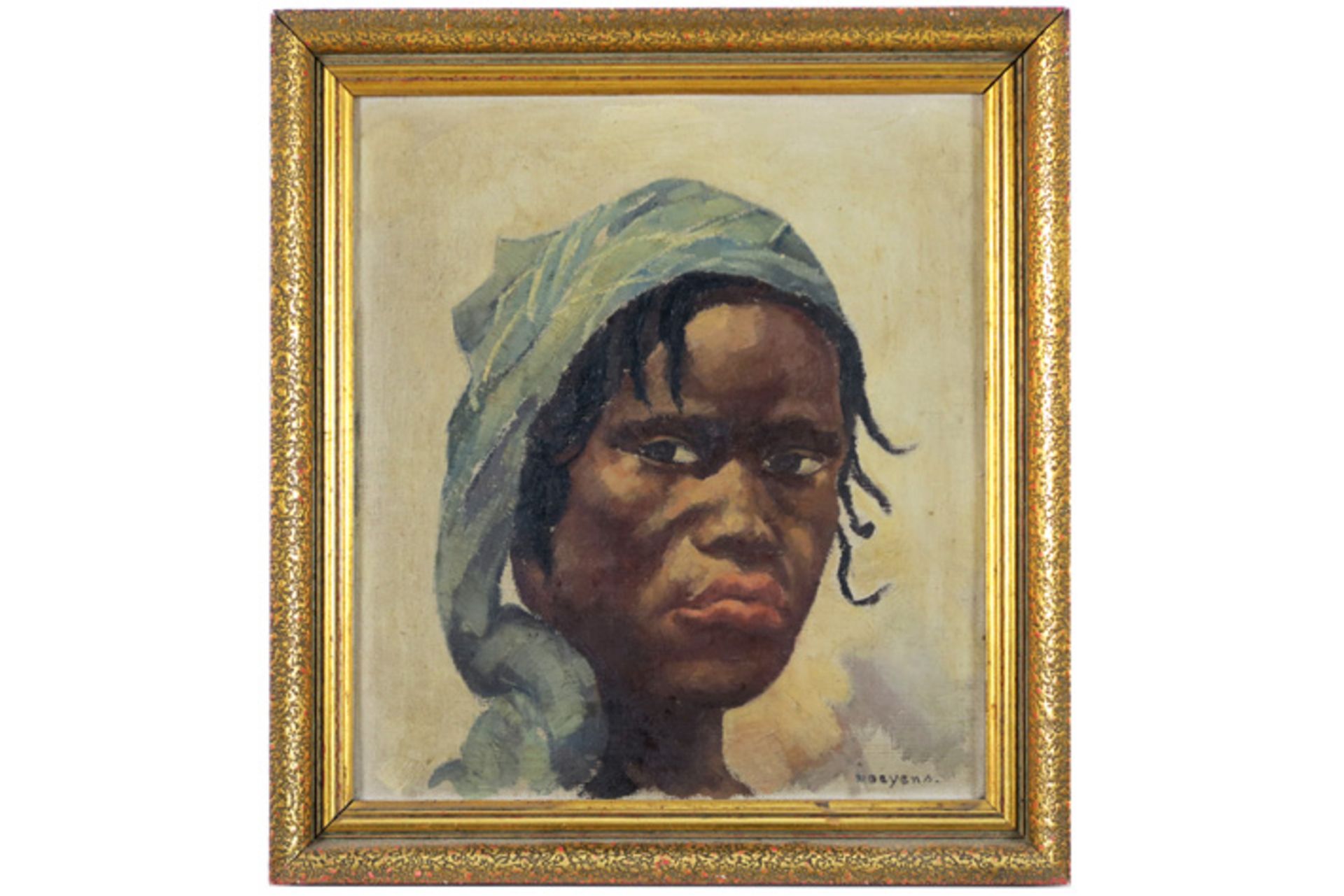 20th Cent. Belgian oil on canvas - signed Jos Noeyens||NOEYENS JOS (1920 - 1989) olieverfschilderij  - Bild 2 aus 4