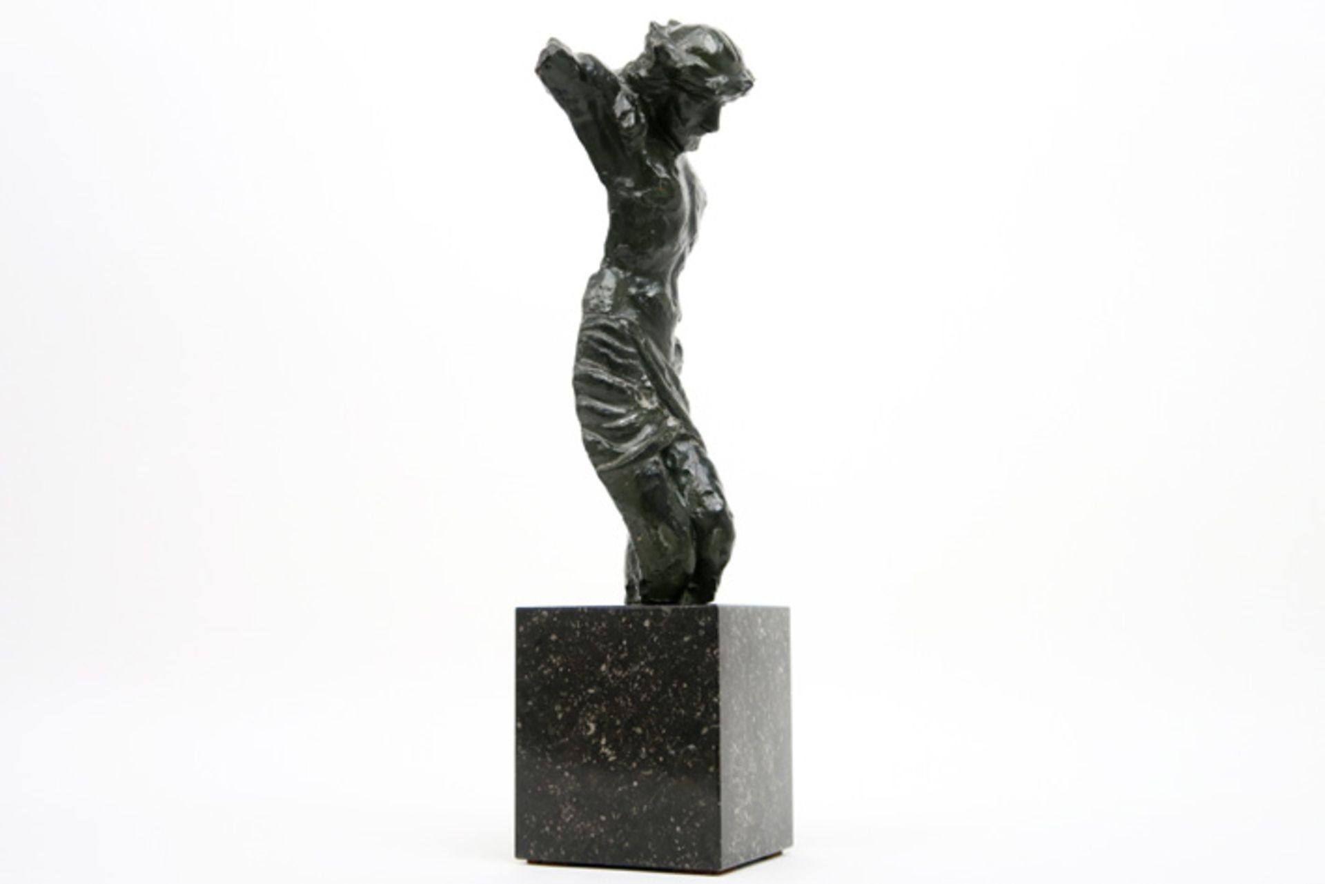 20th Cent. Belgian sculpture in terracotta signed Ernest Patris||PATRIS ERNEST (1909 - 1981) - Image 2 of 5
