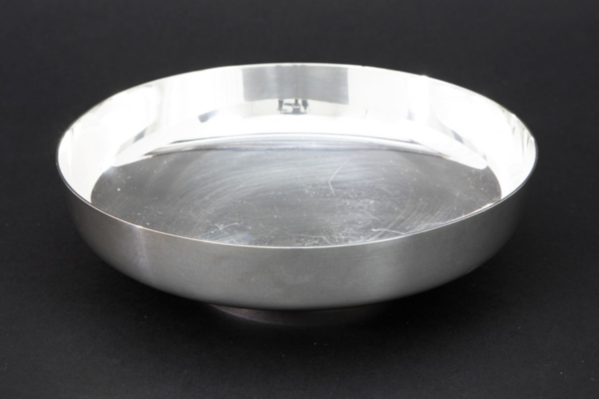 sixties' Henning Koppel design dish in Georg Jensen sterling marked silver - with his monogram|| - Image 2 of 4