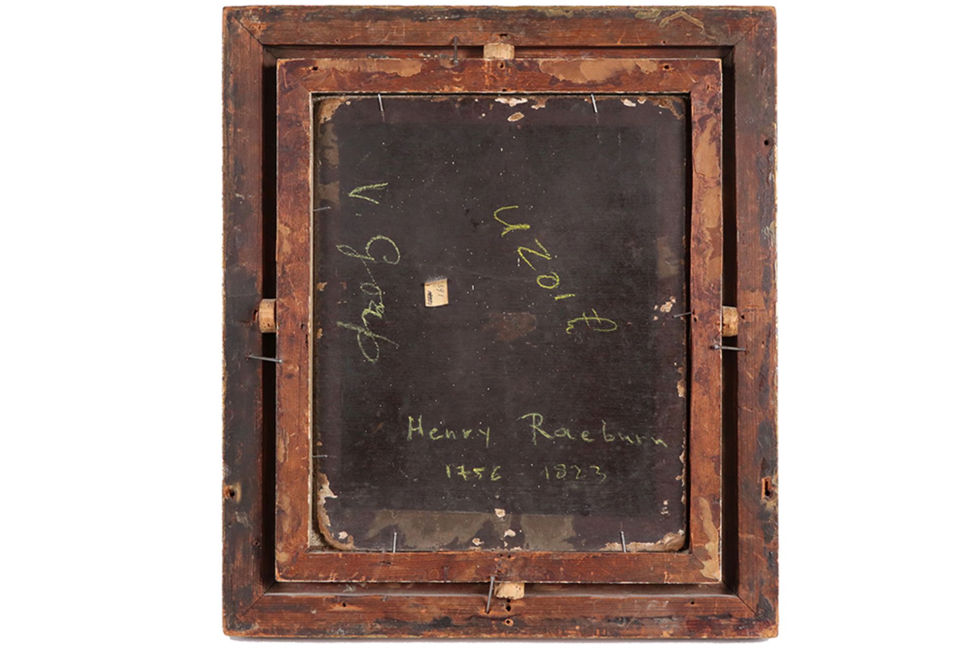 oil on paper (on board) attributed to Henry Raeburn || RAEBURN HENRY (1756 - 1823) - Image 3 of 3
