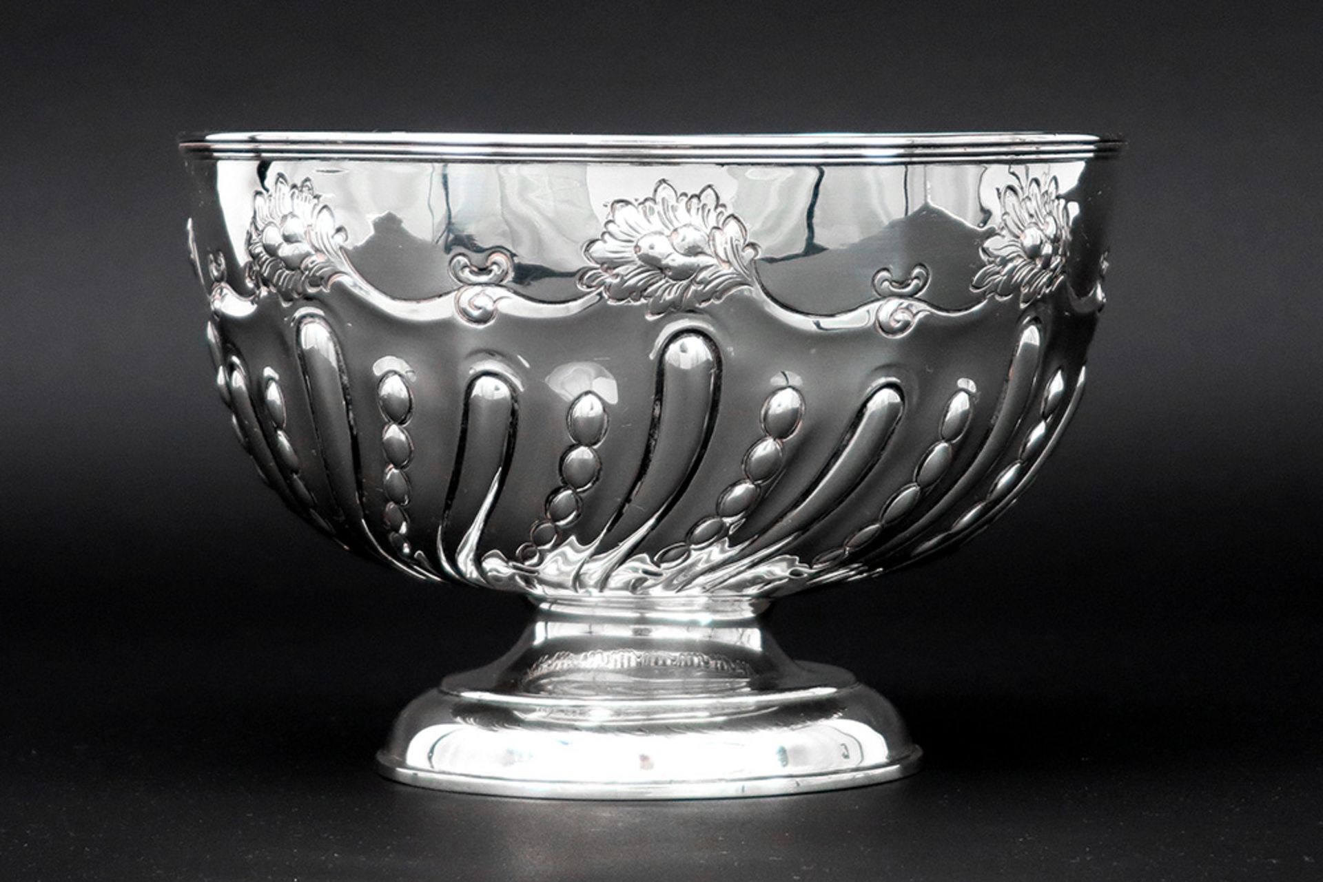 antique English "William Hutton & Sons LTD" signed bowl in signed and marked silver || WILLIAM - Bild 2 aus 4