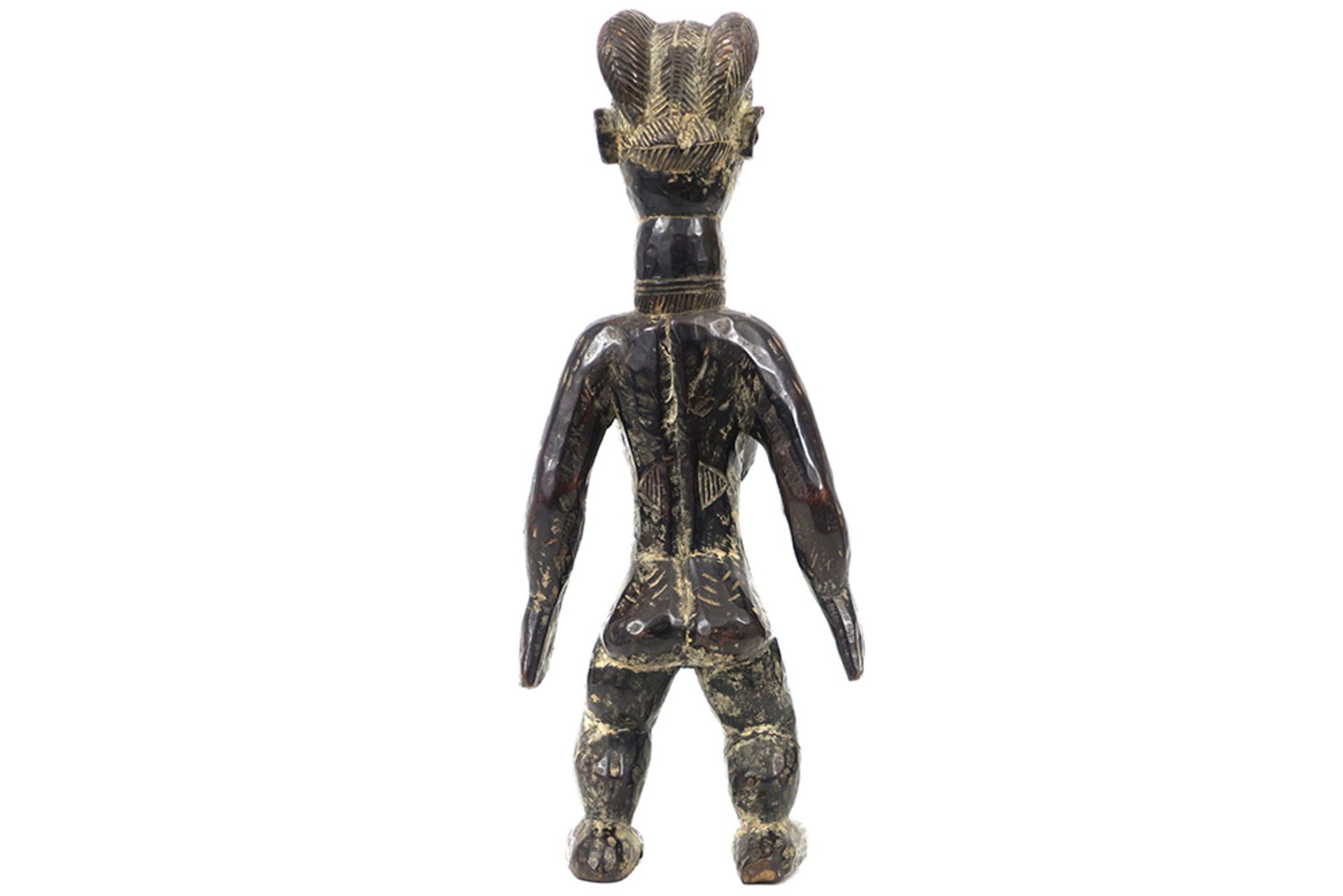 mid 20th Cent. Ivory Coast female figure in wood || AFRIKA - IVOORKUST - ca 1950 houtsculptuur van - Bild 4 aus 4