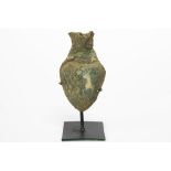 small 1st/3rd Cent. Ancient Rome vase in bronze || OUD-ROMEINSE RIJK - 1°/3° EEUW grafvondst :