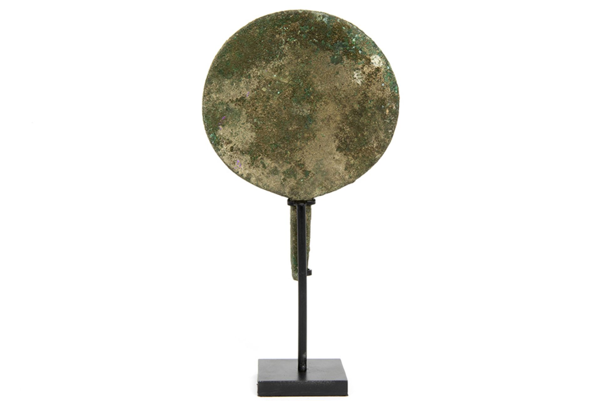 1st/3rd Cent. Ancient Rome mirror in bronze - a certificate can be given || OUD ROMEINSE RIJK - 1°/ - Image 3 of 3