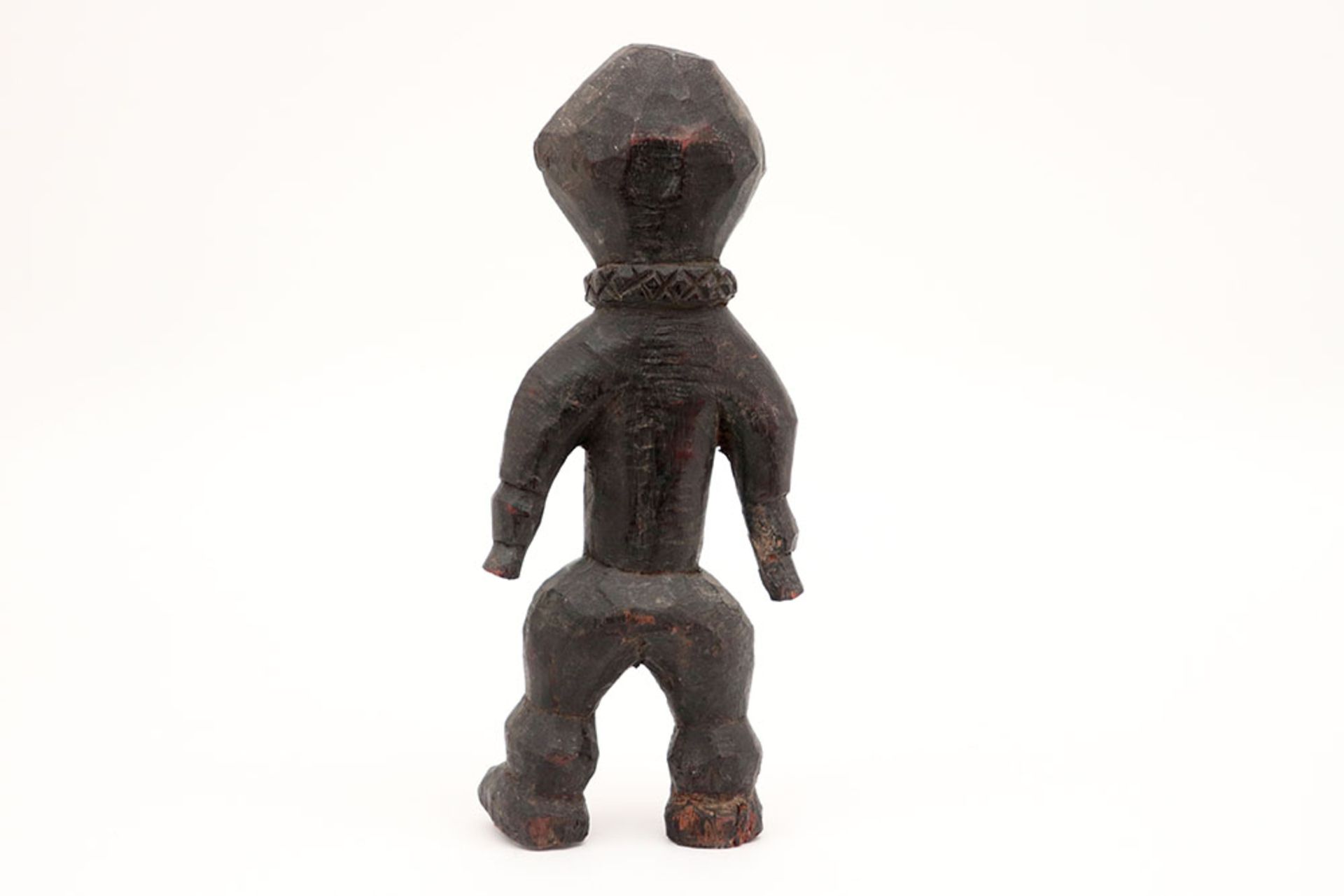probably 1950's Nigerian "Montol" ancestral sculpture of the Benue in heavy wood || AFRIKA / NIGERIA - Image 2 of 2