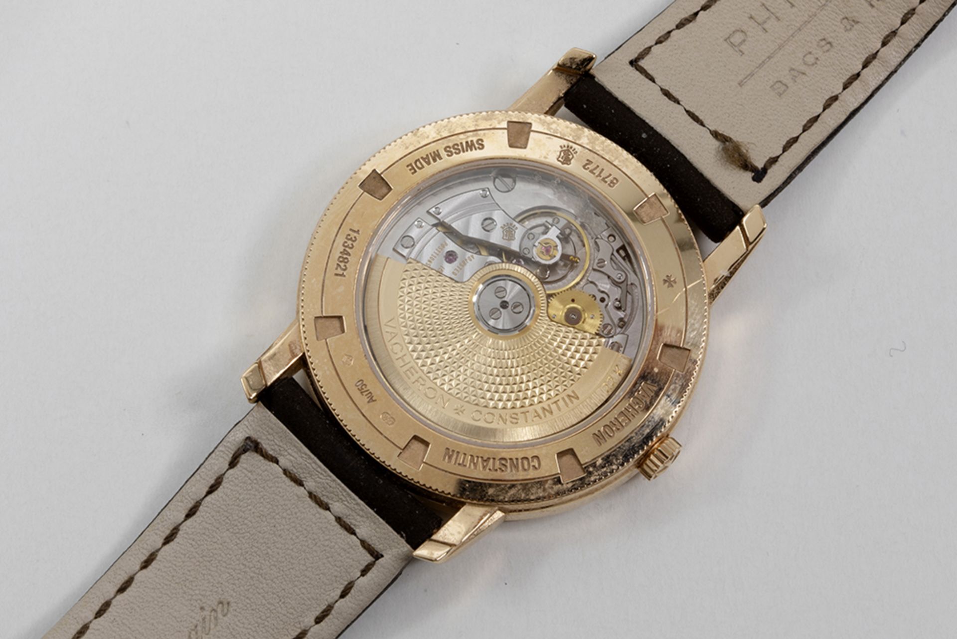 completely original automatic "Traditional Gentleman's dress-watch" in pink gold (18 carat) with - Image 3 of 3