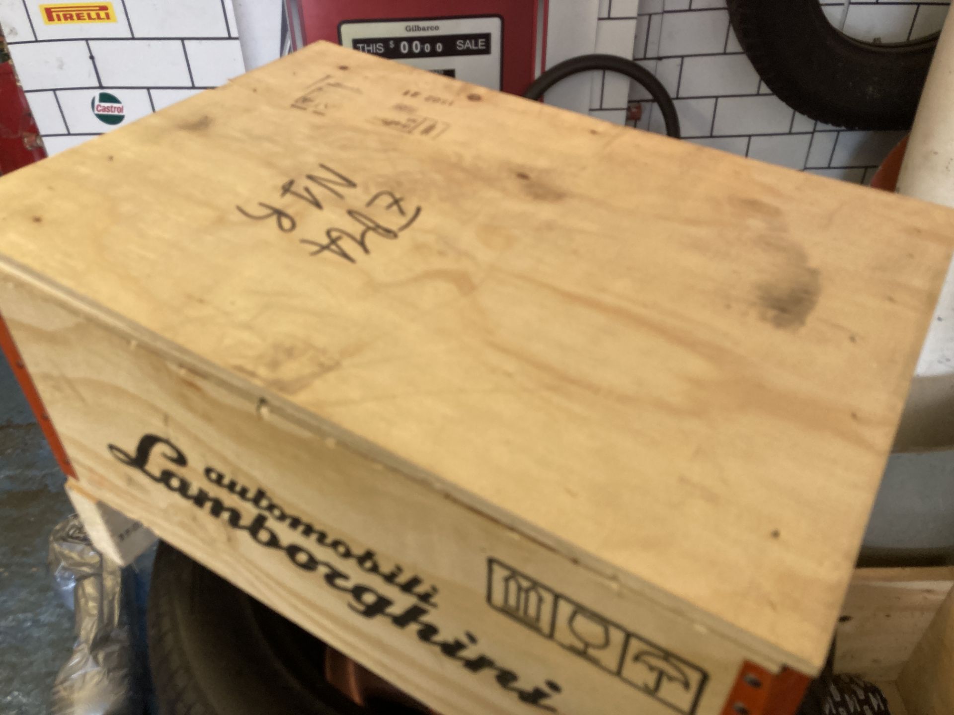 Genuine Lamborghini Wooden Parts Crate - Image 5 of 5