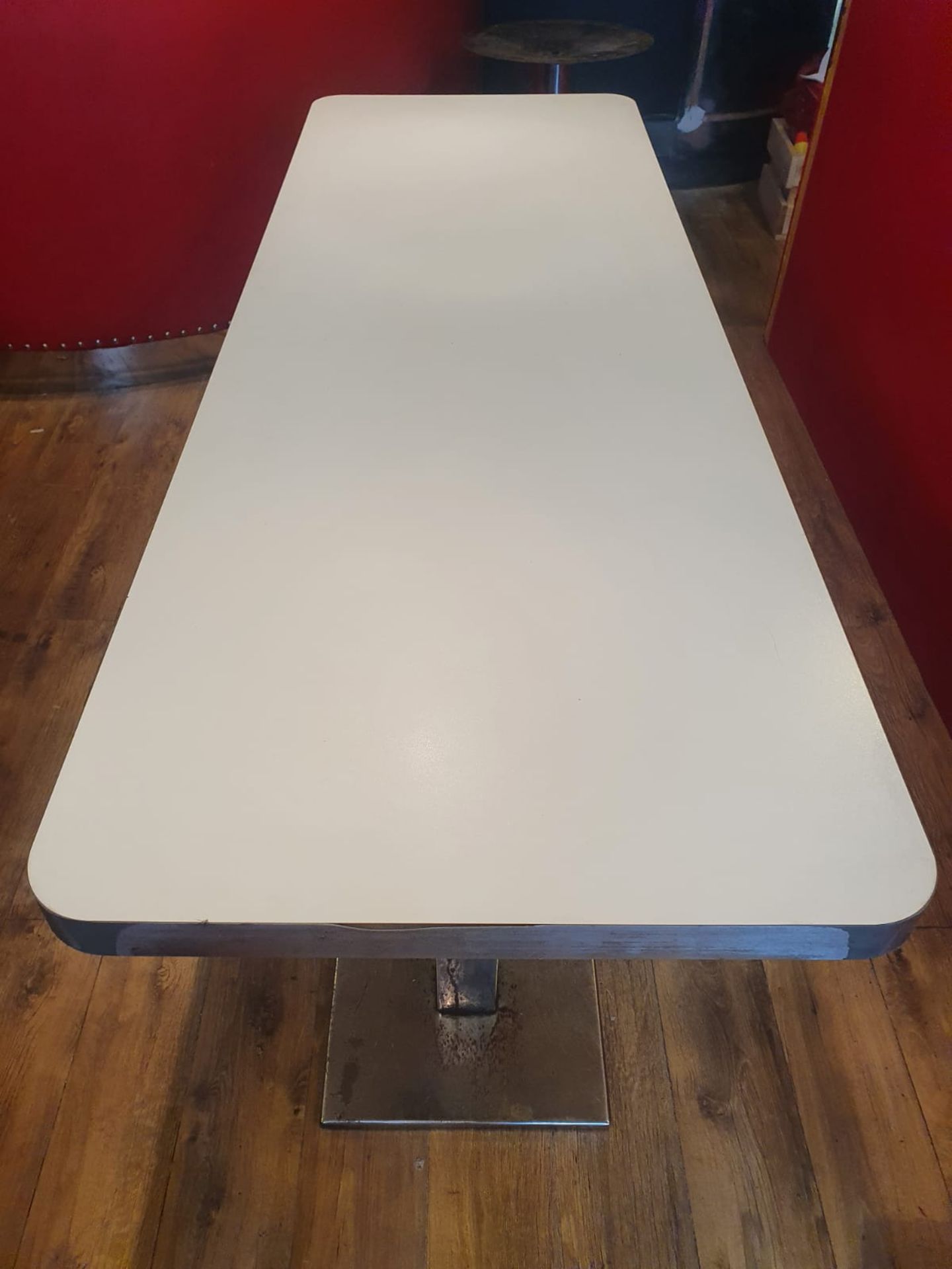 ORIGIONAL BIG MOE.S DINER RESTAURANT TABLE NO RESERVE PLEASE READ DESCRIPTION - Image 2 of 2