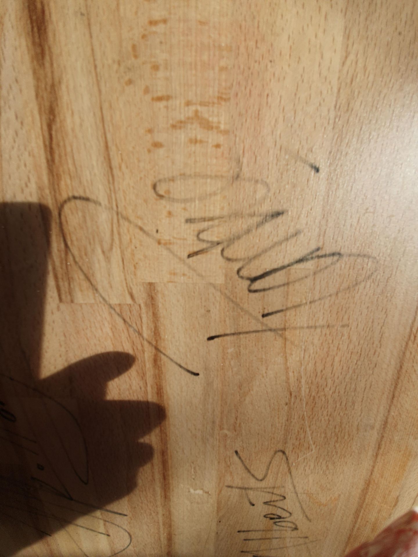 MEMORABILLA SIGNED SOUTH AFRICAN SPRINGBOK SIGNATURES ON A RESTAURANT TABLE TOP READ DESCRIPTION - Image 4 of 10