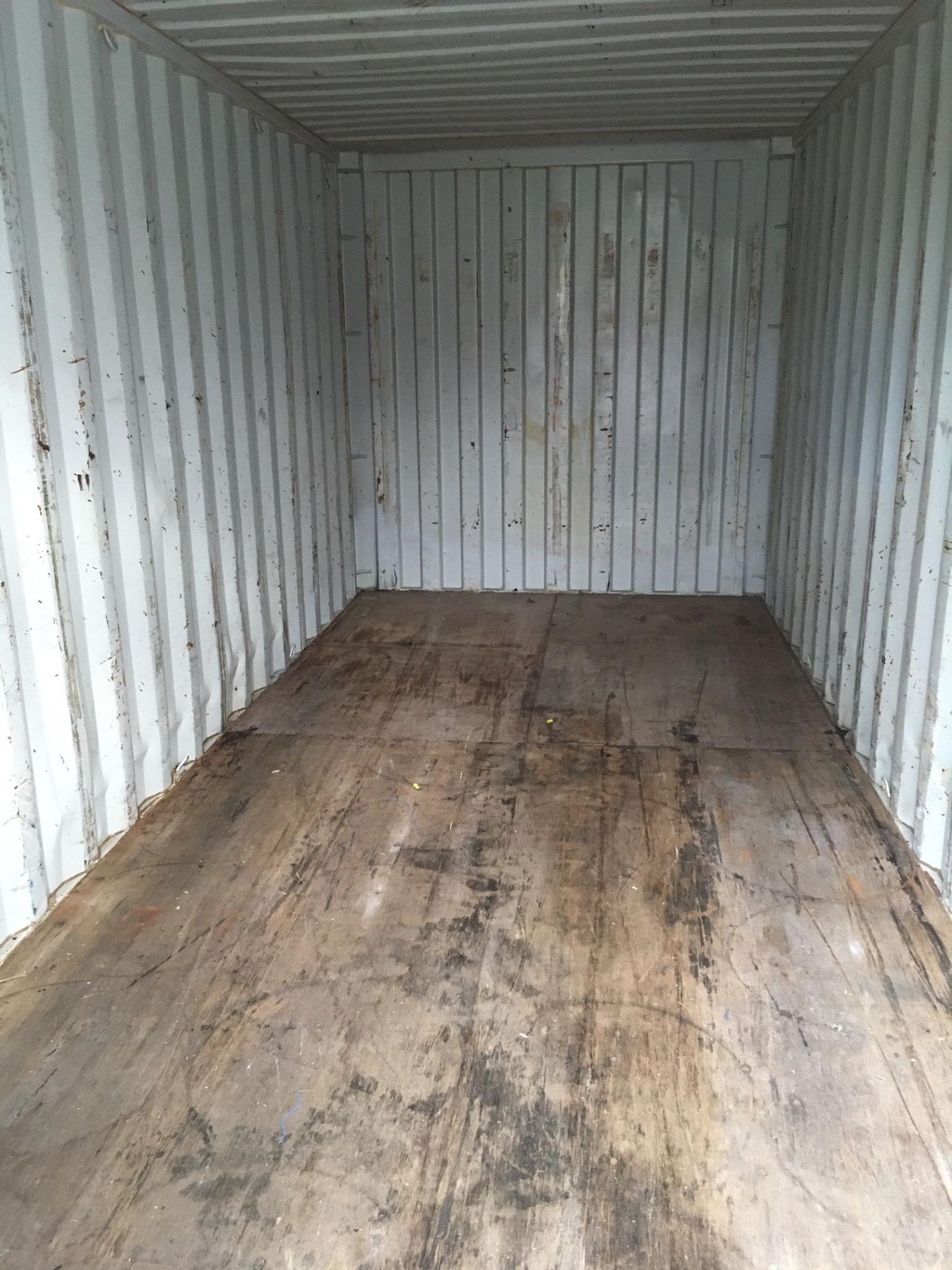 20ft shipping type container, no. TTNU 164887 (Please note: A work Method Statement and Risk - Image 2 of 2