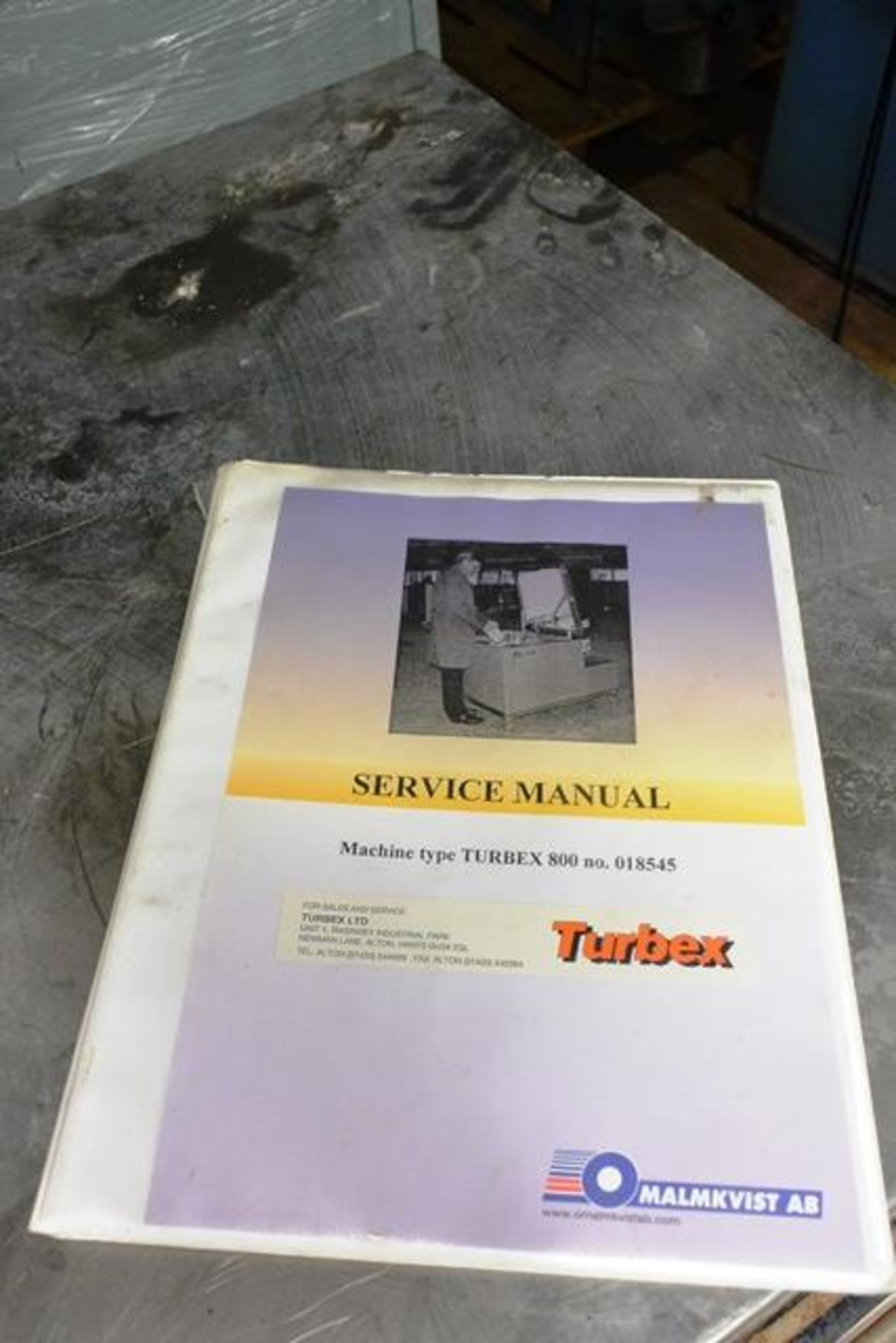 Turbex 800 No. 018545 industrial washer unit, 3 phase (working condition unknown) - Image 3 of 3