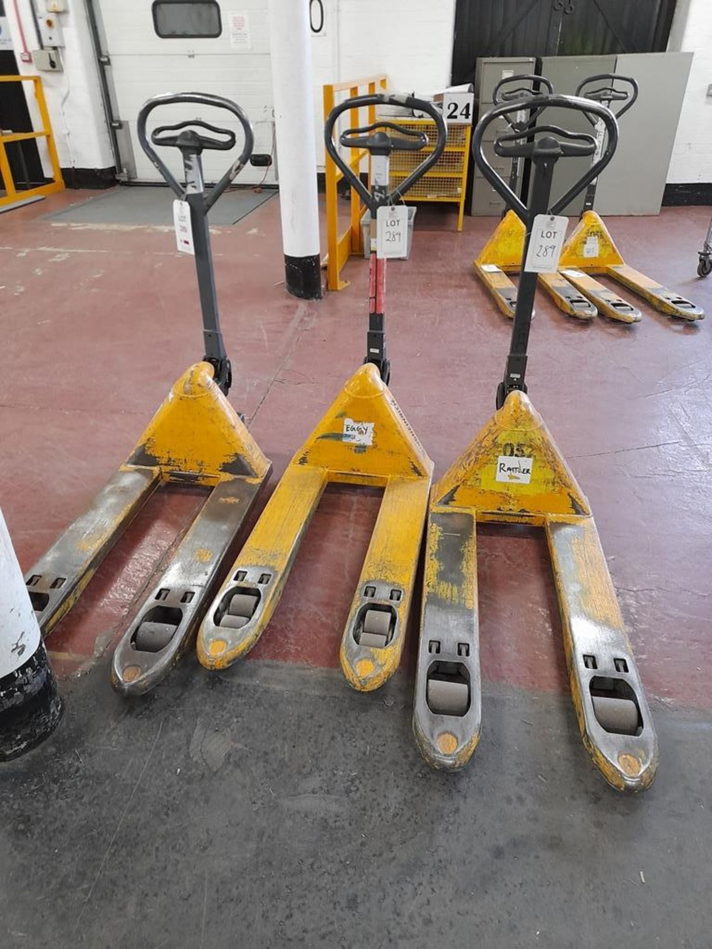 3 - Jungheinrich pallet trucks