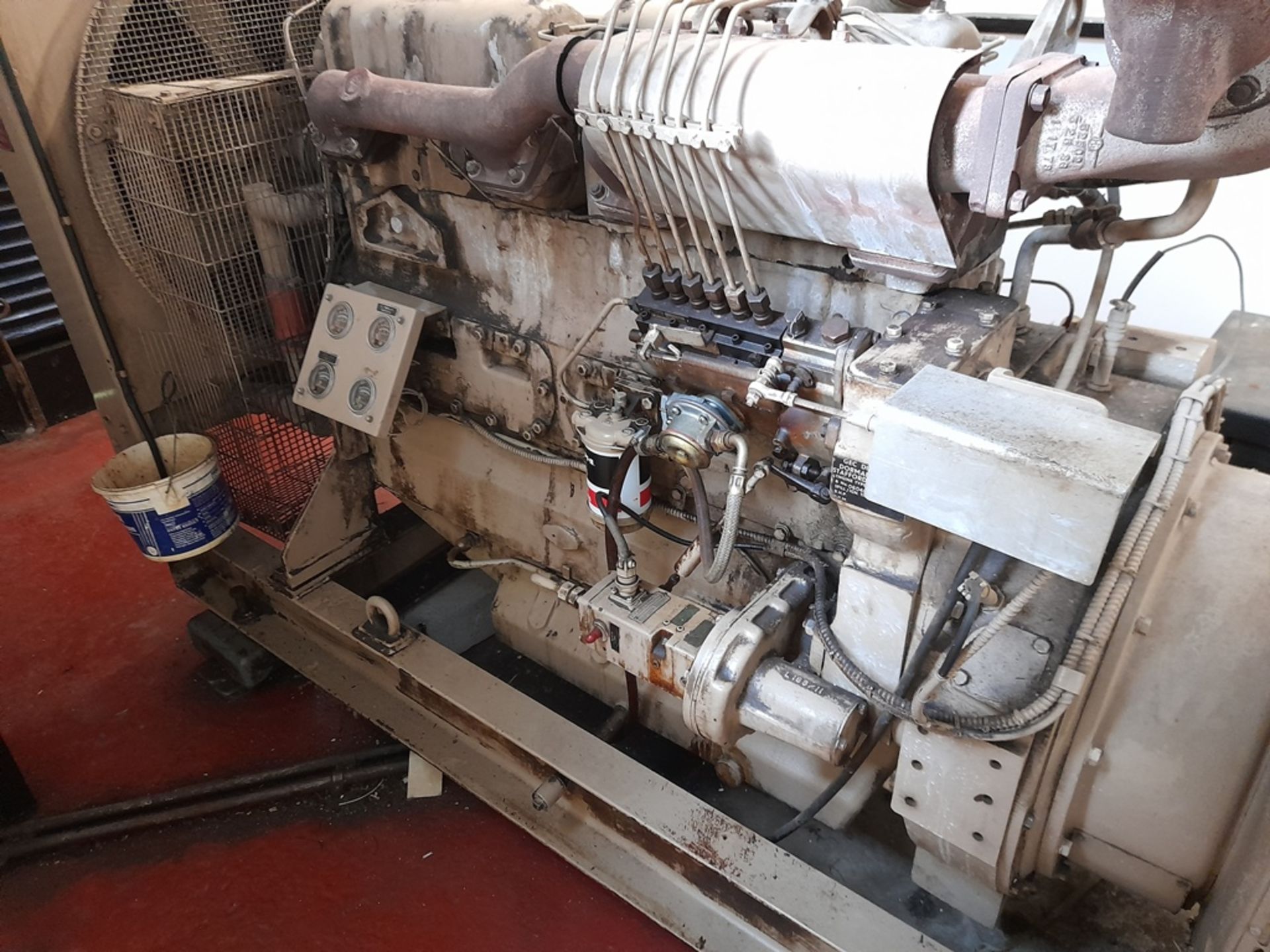 Dorman Dale Type C 116 kw generator, s/n 2910/2, year 1979, 146 KVA, Plant No. 45827, engine type - Image 4 of 11