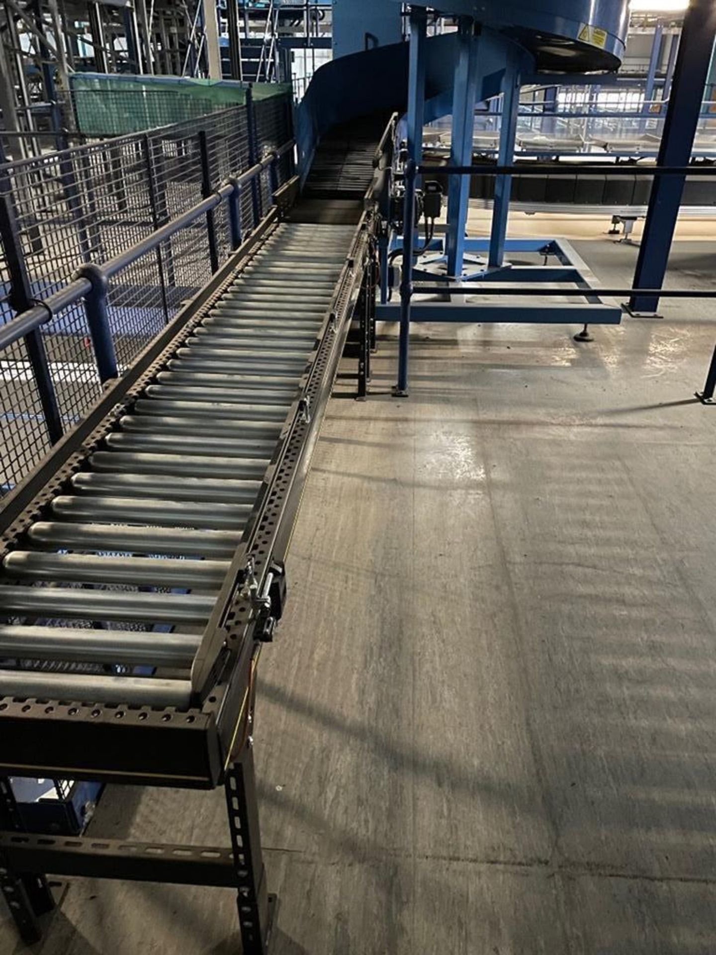 Jonge Poerink Conveyors Hyperion BB-400 spiral reject conveyor, year 06/2018, base approx. 1970mm - Image 2 of 7