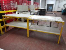 2 - Two tier bench (yellow)