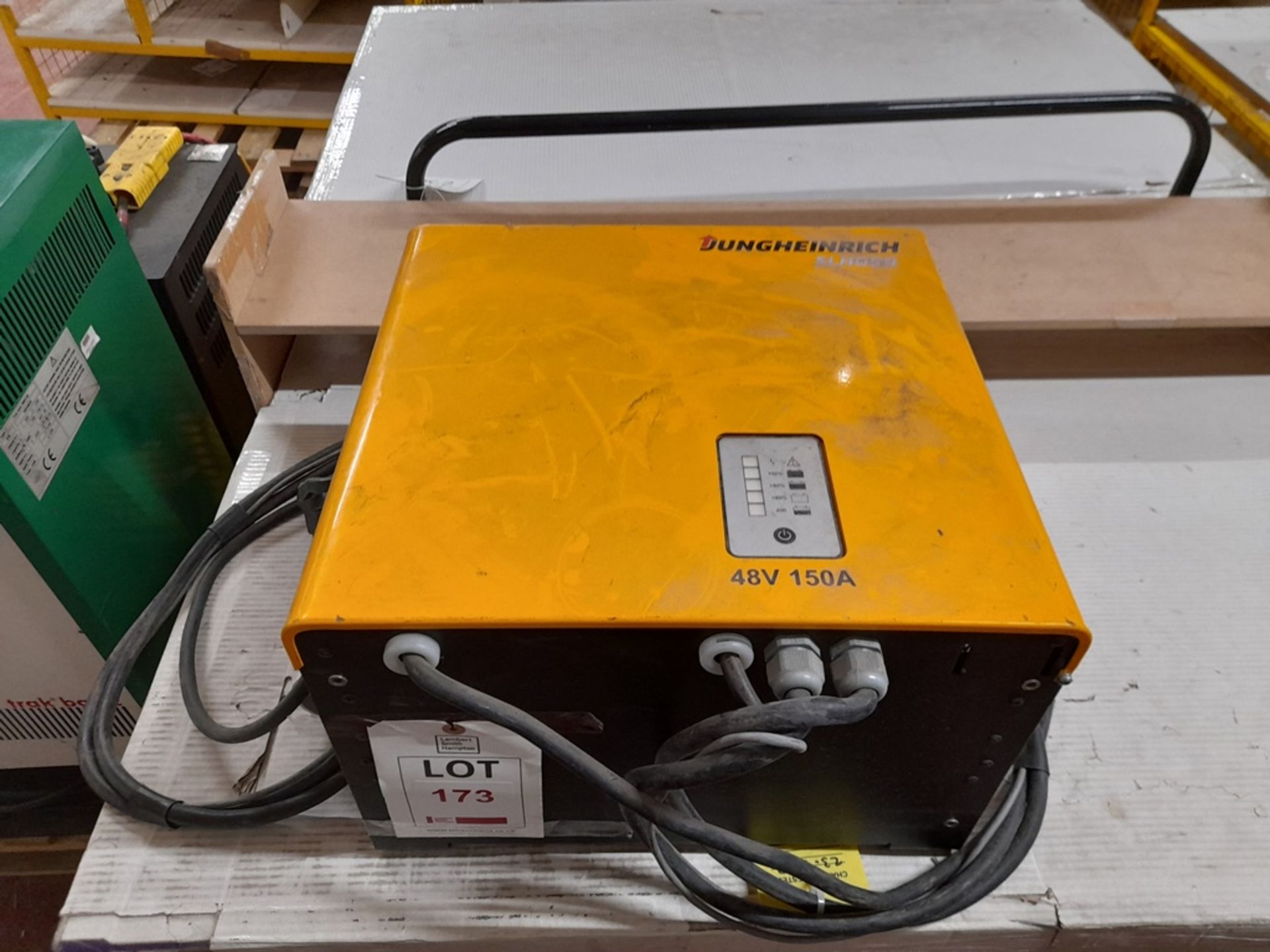 Jungheinrich SLH090 48V/150Amp fork lift truck battery charger, 3 phase