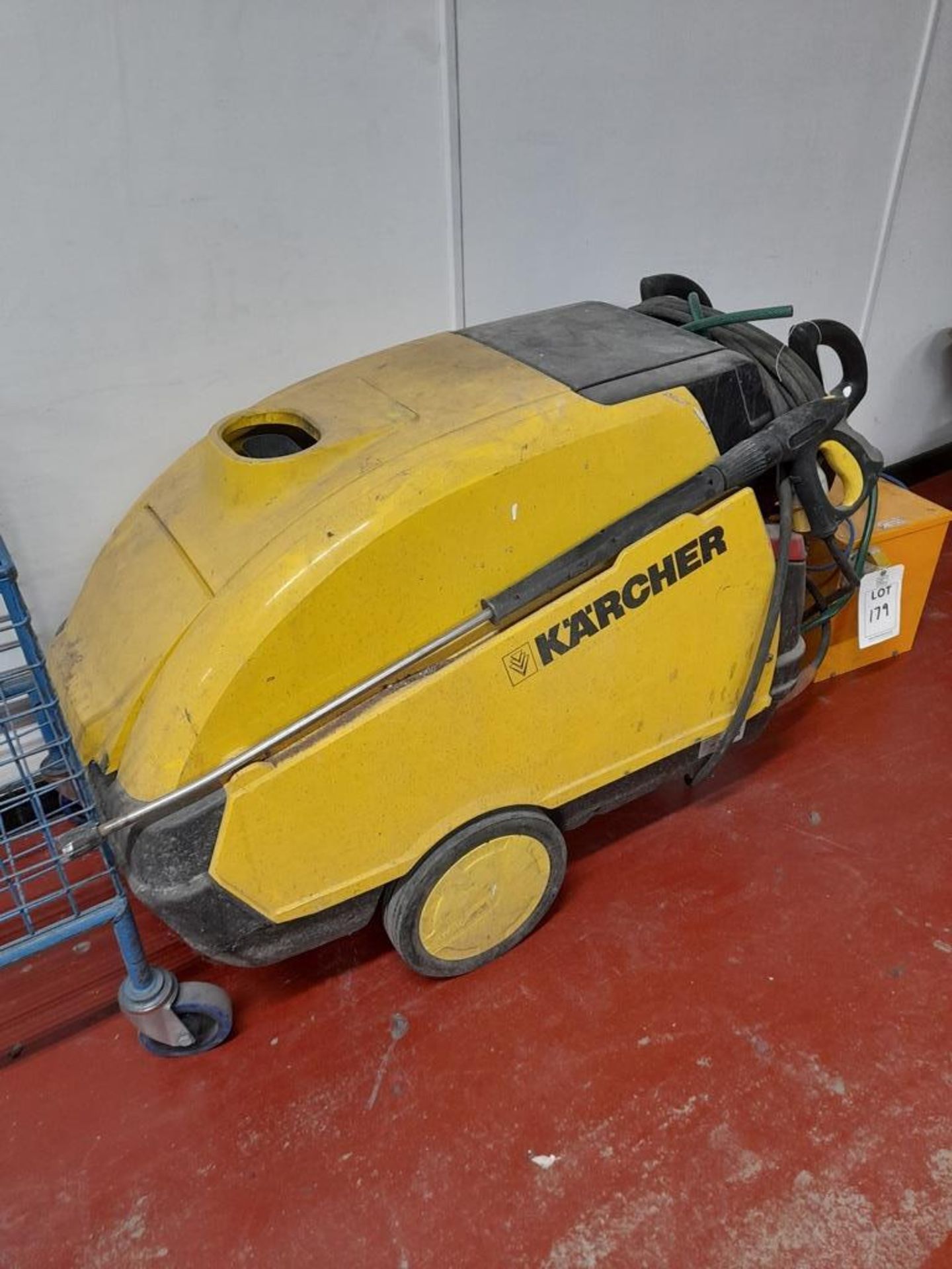 Karcher HDS 745 hot & cold pressure washer, single phase, with Protex transformer, as lotted