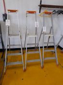 3 - Tubesca 4-tread stepladders