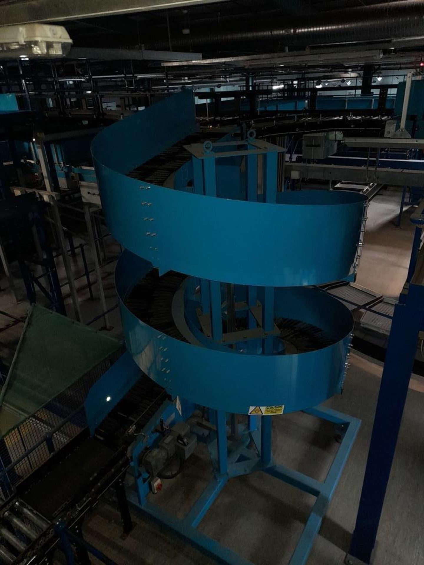 Jonge Poerink Conveyors Hyperion BB-400 spiral reject conveyor, year 06/2018, base approx. 1970mm - Image 7 of 7