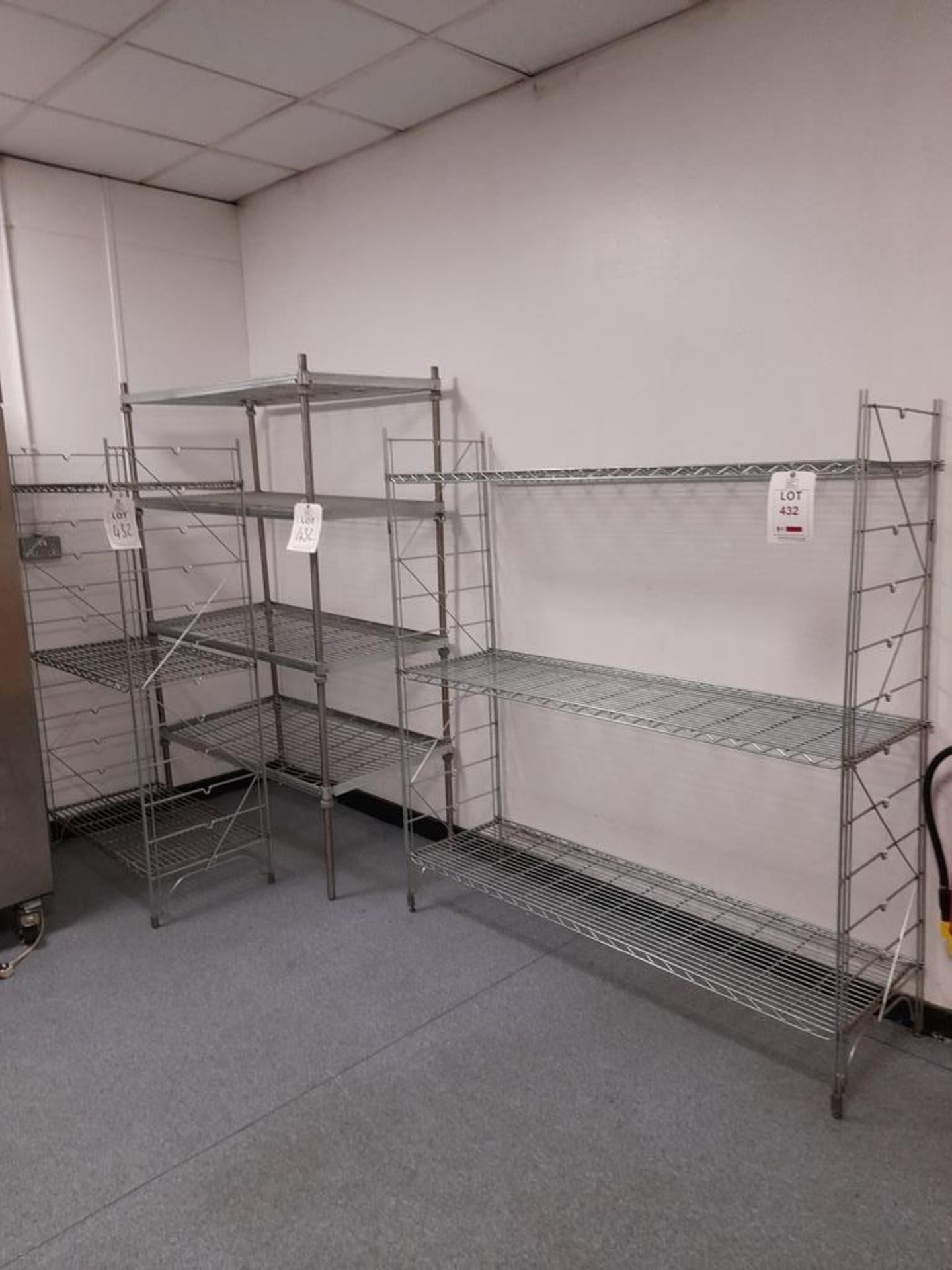 3 - Various food grade racks