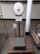 Weighmaster, 50kg box scales, as lotted