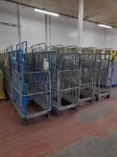 40 - Three shelf wheeled cages (photo for illustration purposes only)