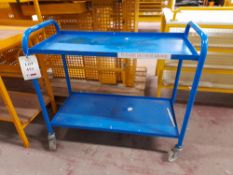 Two tier trolley (Blue)