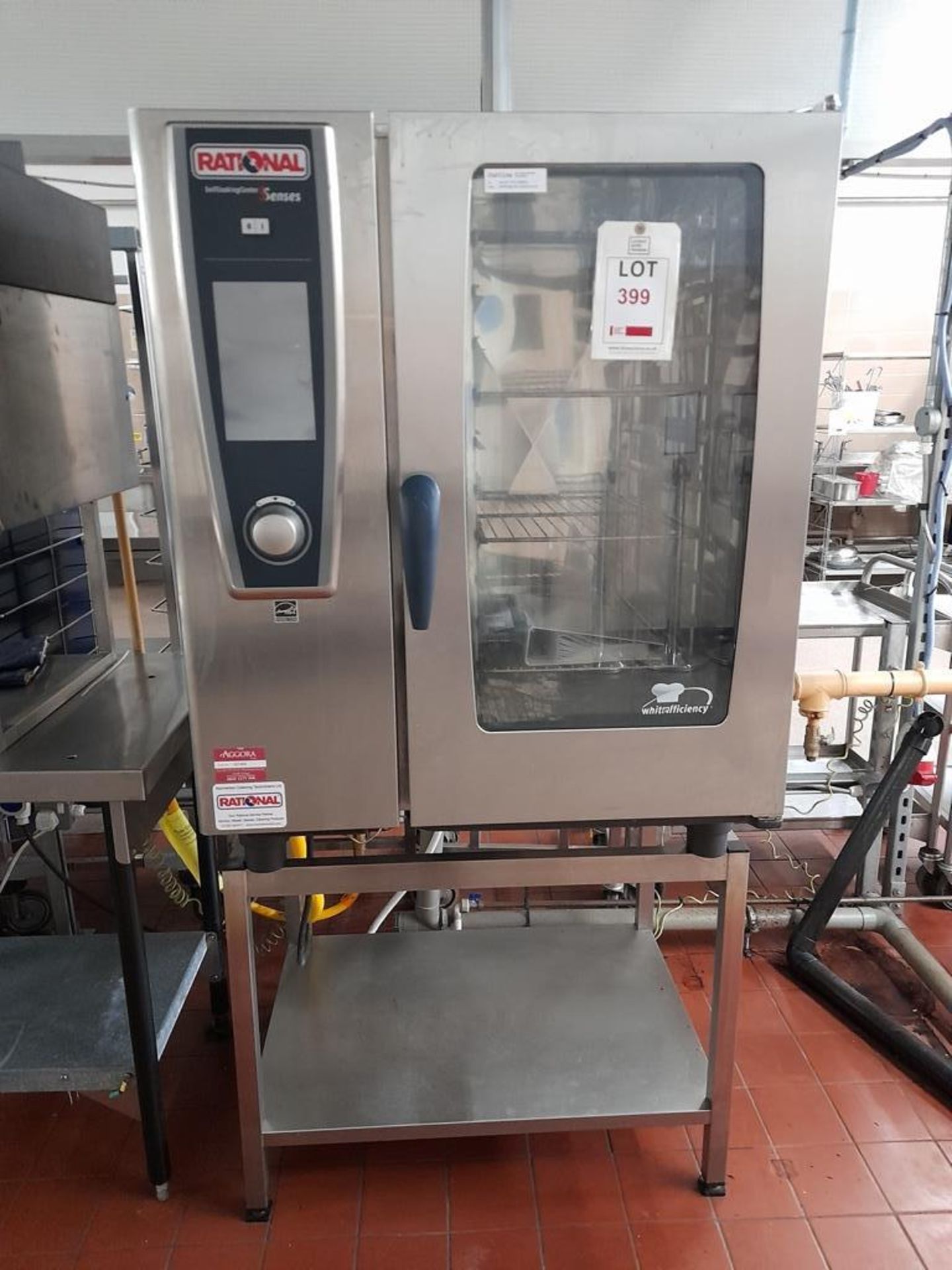 Rational SCC WEE 101G gas combination oven, s/n G11SH 16032506063, purchase date 28/02/2016. A