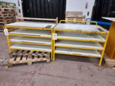 2 - Four tier picking bench (yellow)