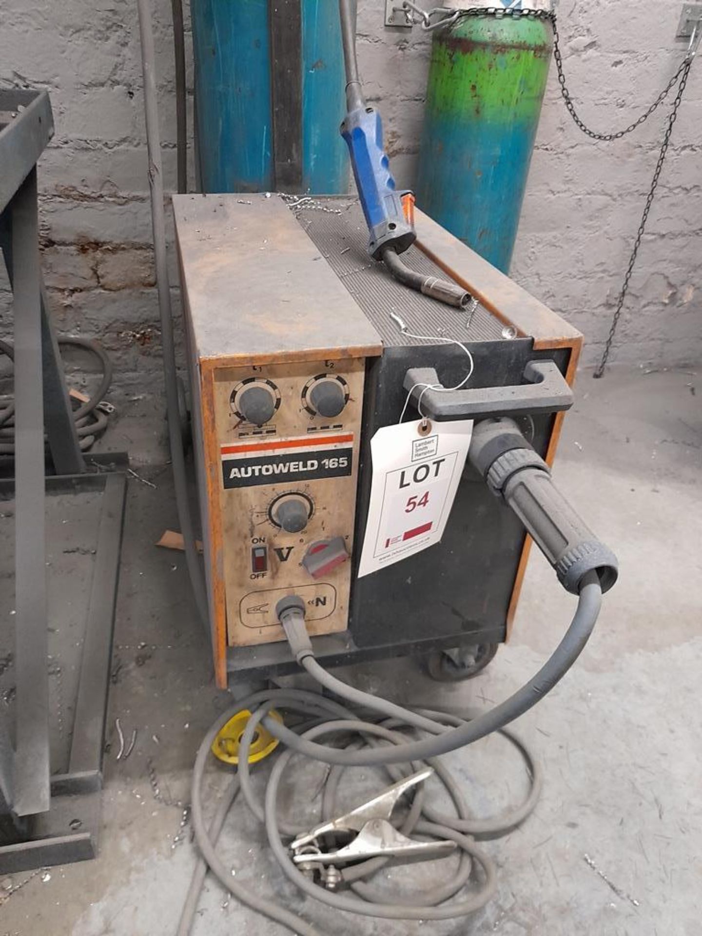 Butters Autoweld 165 type NBAW165 mig welder, Serial no. 18115781211 - Image 3 of 3