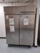 Foster PROG1350l double door freezer, s/n SOIPE5141390, purchase date 01/07/2002