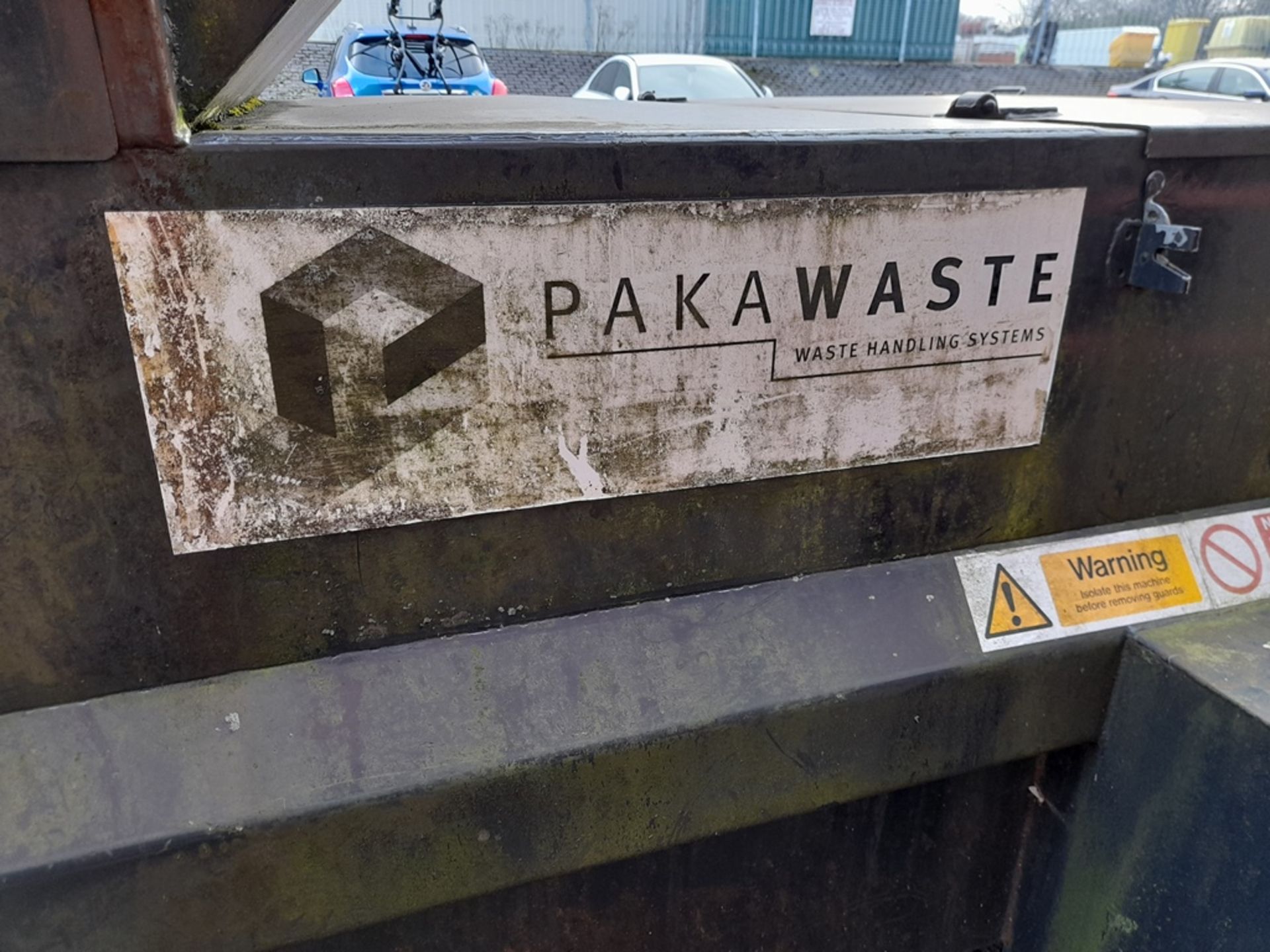 Pakawaste Powerkrush 75 static compactor, s/n 779 PVT 07 09. A work Risk Assessment must be reviewed - Bild 6 aus 8