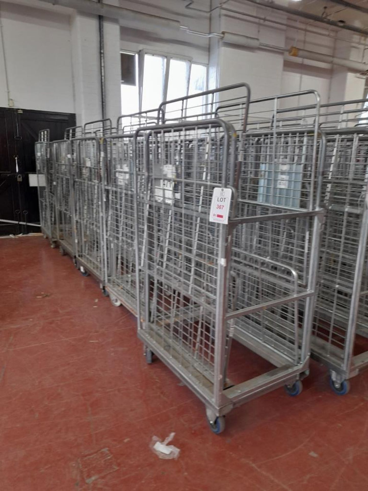 10 - Three shelf wheeled cages (photo for illustration purposes only)