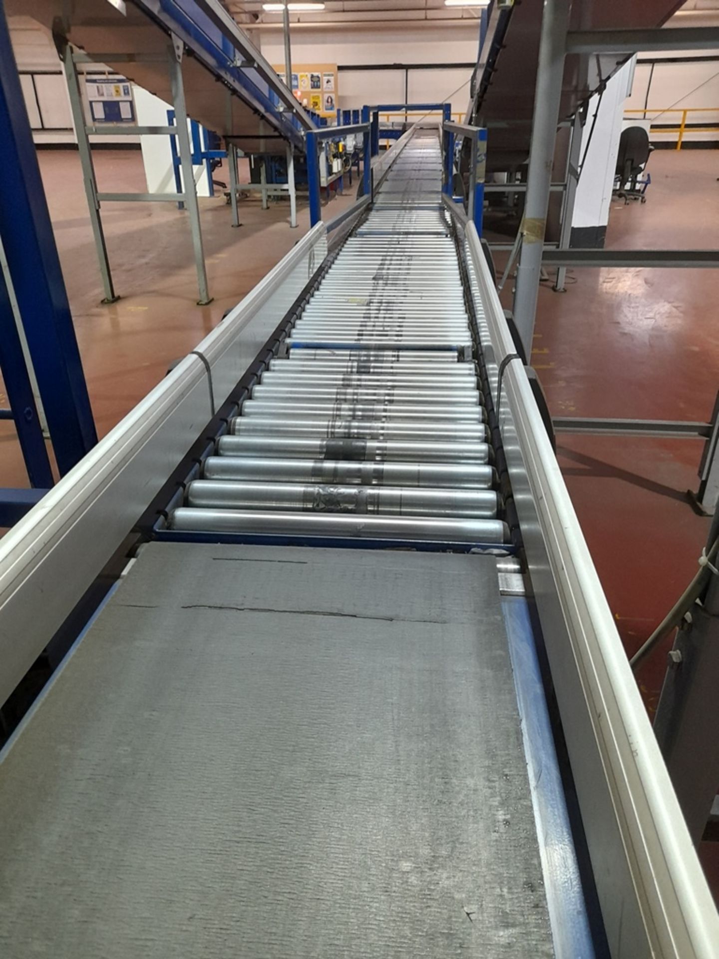 Unloading and data catchment: Line 1 & 2 - Approx. 13 various conveyors, belt & roller, straight, - Image 7 of 18