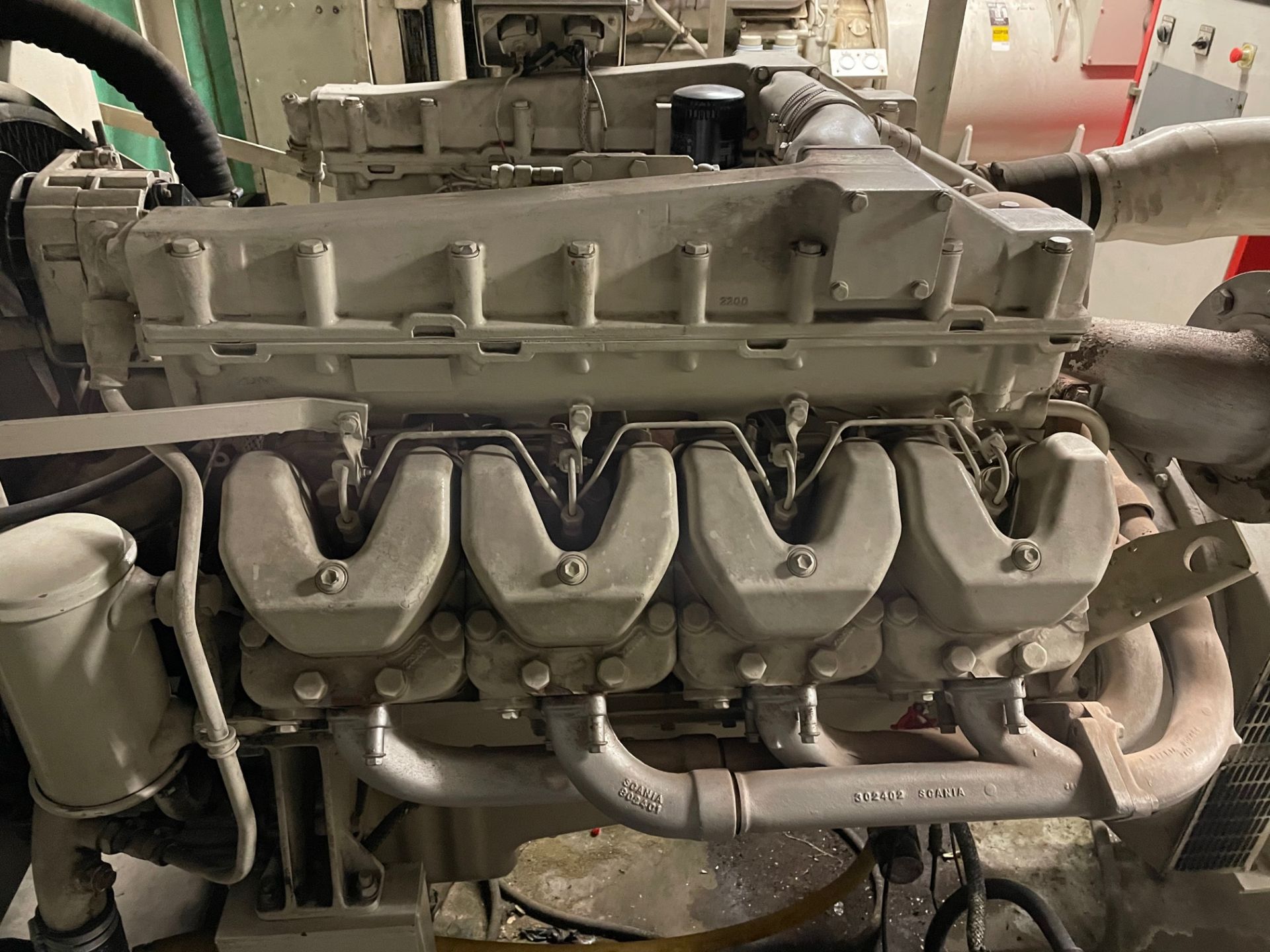 Dorman Dale - 456 kw generator, Plant No. A21T, engine type V12-450G, engine number CV450-B15-138. - Image 6 of 7