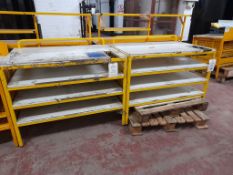 3 - Four tier picking bench (yellow)