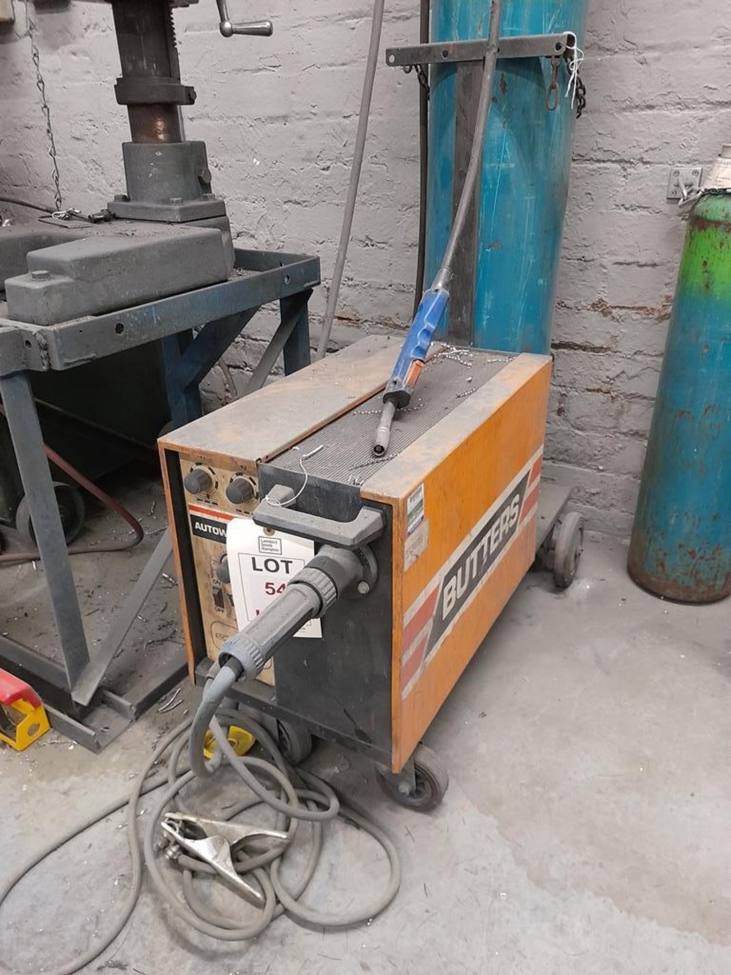 Butters Autoweld 165 type NBAW165 mig welder, Serial no. 18115781211 - Image 2 of 3