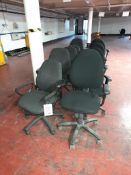 10 - Black Operators Chairs