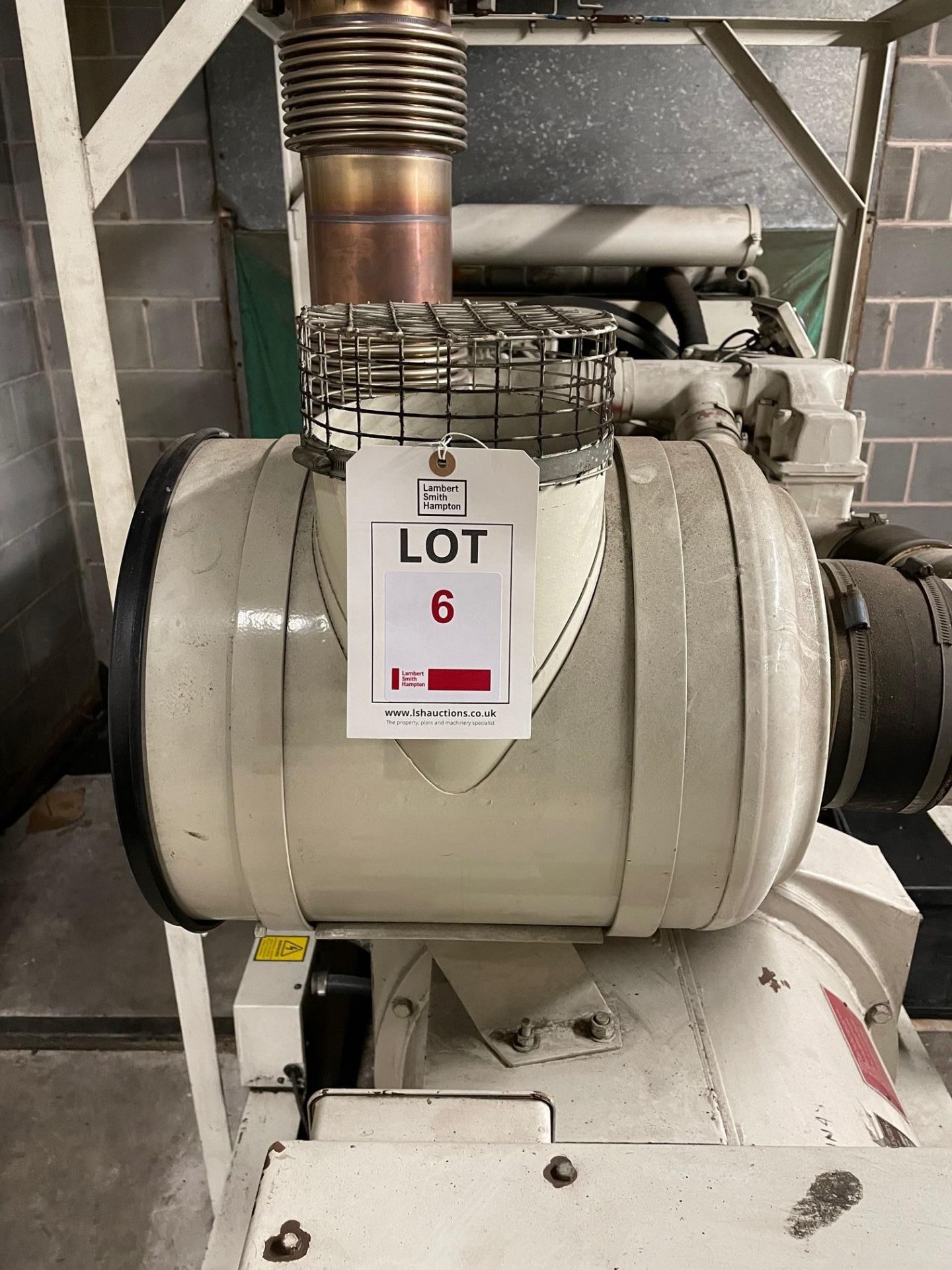 Dorman Dale - 456 kw generator, Plant No. A21T, engine type V12-450G, engine number CV450-B15-138. - Image 2 of 7