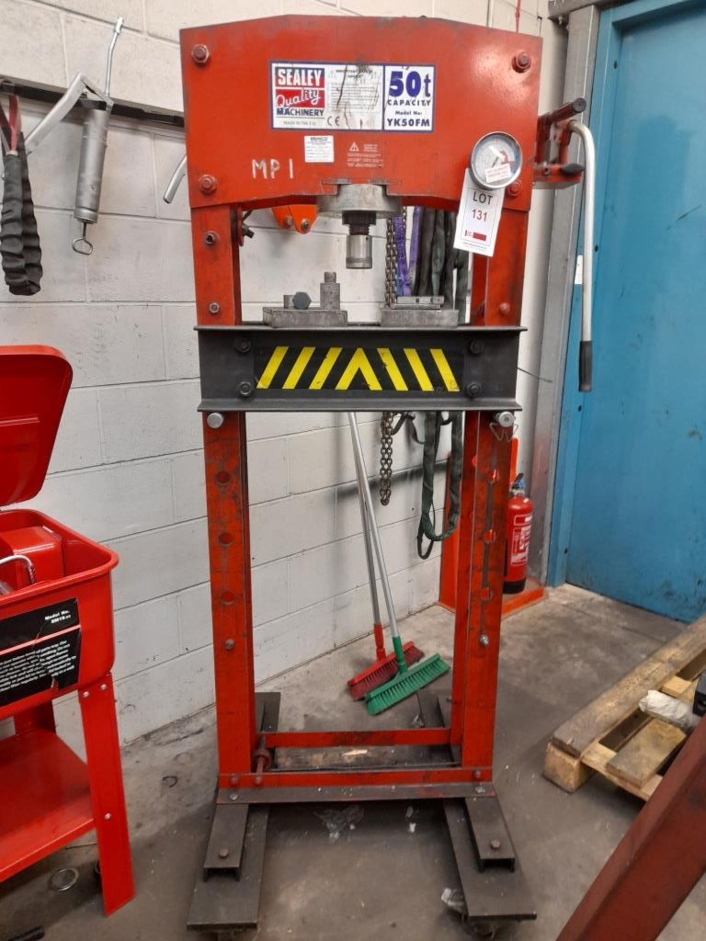 Sealey YK50FM 50-ton hydraulic press