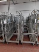 20 - Three shelf wheeled cages (photo for illustration purposes only)