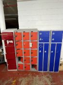 6 - Assorted lockers