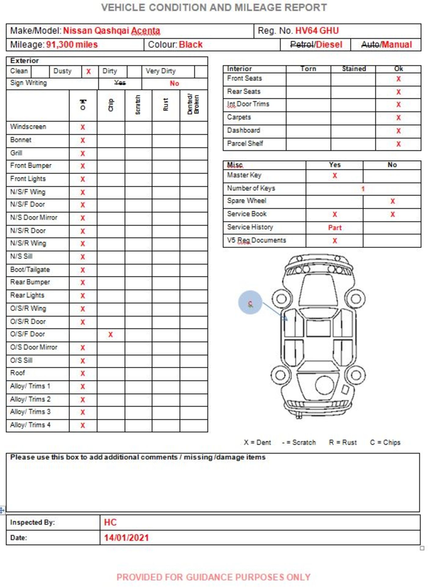 Nissan Qashqai Acenta Premium DCI 5 door hatchback car (64 plate) - Image 19 of 19