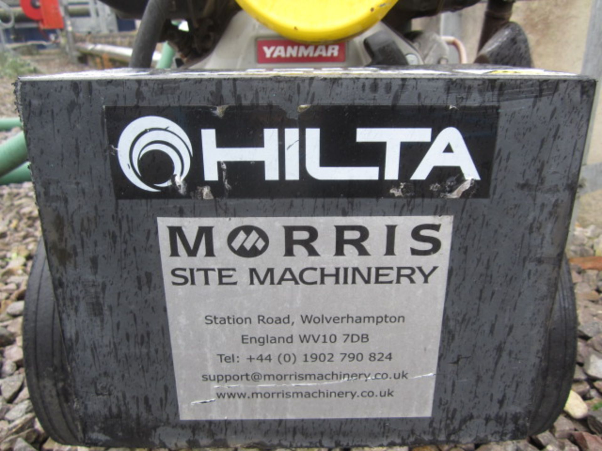 Hilta mobile twin outlet water pump, trailer mounted, serial no. 1137, model 90YE (2015) - Image 5 of 5