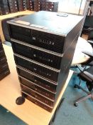 HP Compaq Elite 8300 and Compaq 8000 desktop PC towers